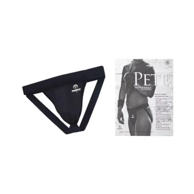 Strap on Dildos Harnesses Spareparts Pete Freestyle Nylon Packing Jock Black Size S