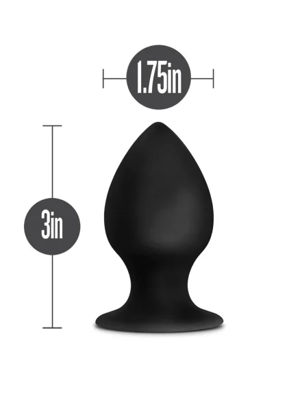 Anal Adventures Platinum - Silicone Anal Stout Plug — image 4 of 6