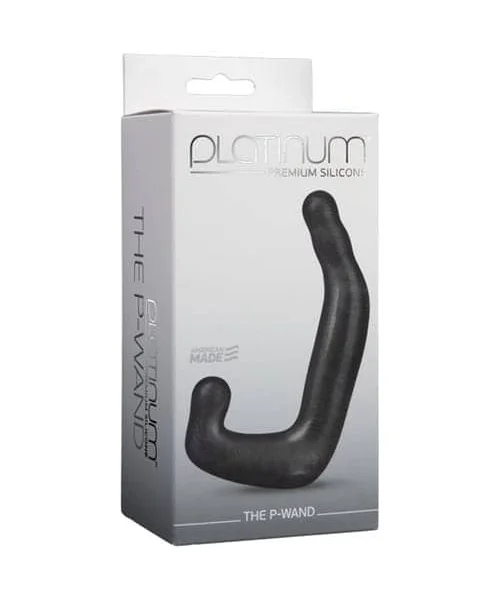 Platinum Premium Silicone The P-Wand Charcoal — image 5 of 5