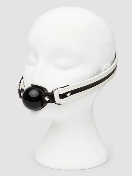 Bondage Boutique Glow-in-the-Dark Silicone Ball Gag