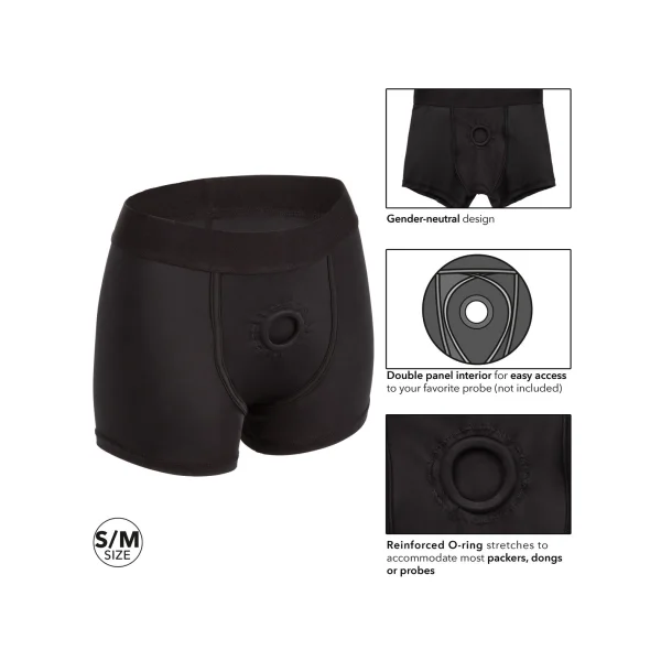 Boundless Boxer Brief - S-m - Black