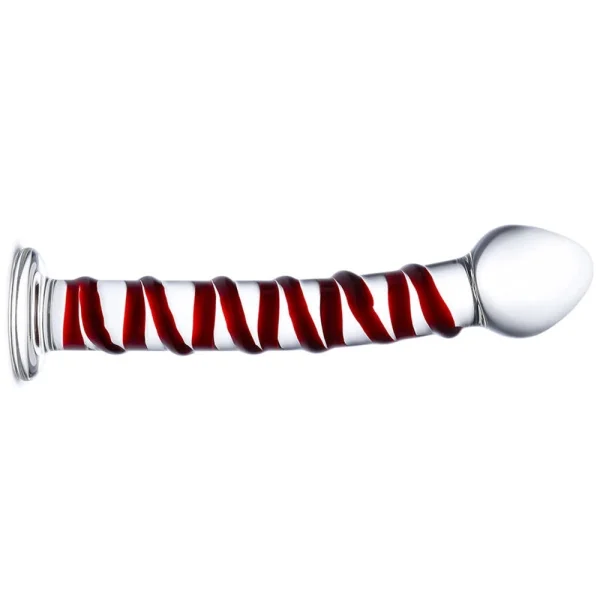 Glas 8-inch Mr Swirly Dildo