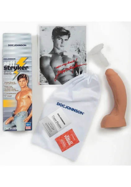 Signature Cocks - Jeff Stryker ULTRASKYN™ 10" Realistic Cock with Removable Vac-U-Lock™ Suction Cup