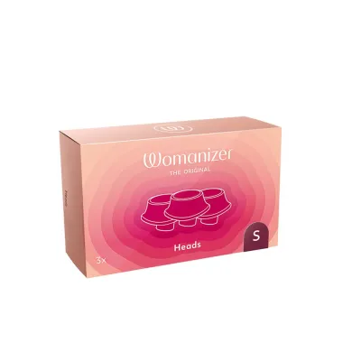 Womanizer Premium Classic Heads Bordeaux Small Pack Of 3
