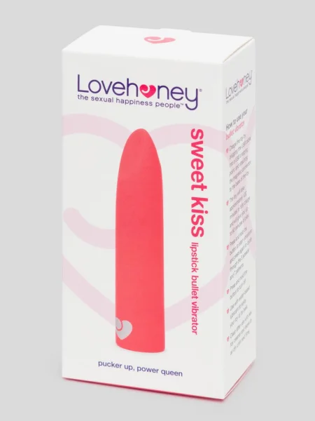 Lovehoney Sweet Kiss Rechargeable Silicone Lipstick Bullet Vibrator