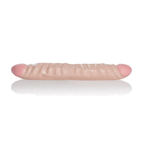 Ivory Duo 12 Inches Veined Double Dong — image 14 of 14