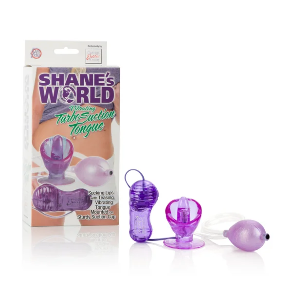 Shane's World Vibrating Turbo Suction Tongue - Purple — image 13 of 18