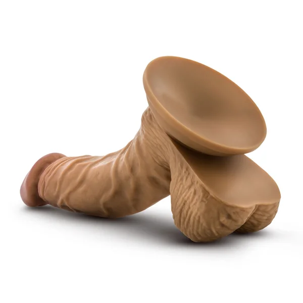 Silicone Willy's 6.5 Inch Dildo With Balls - Mocha — image 9 of 11