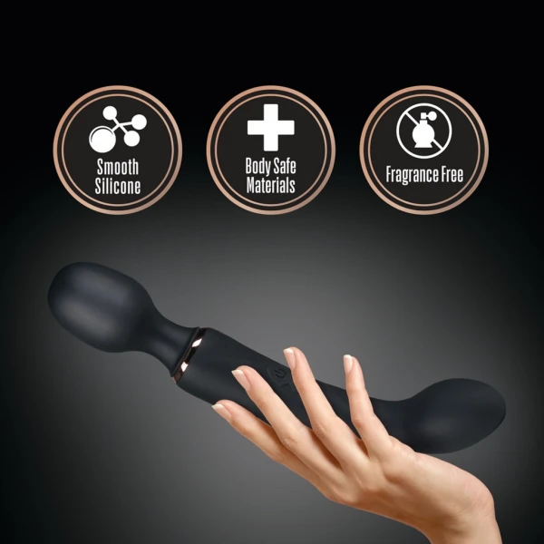 Blush Lush Gia 2-Way Wand Massager & G-Spot Stimulator
