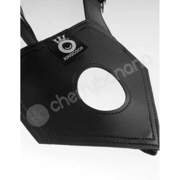King Cock Black Play Hard Harness