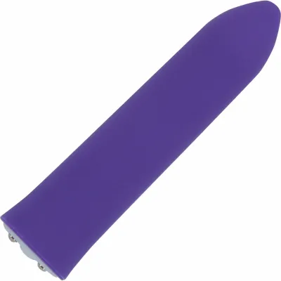 Point 20 Function Rechargeable Silicone Waterproof Bullet Vibrator By Nu Sensuelle Purple
