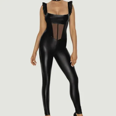 Noir Overall Tulle Pattern