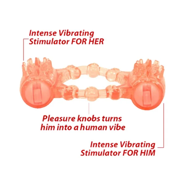 Two-O double pleasure ring