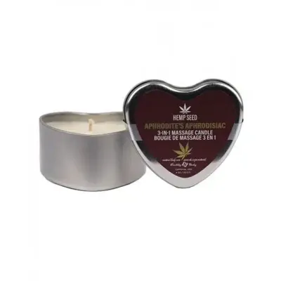 Hemp Seed 3 in 1 Valentines Day Candle Aphrodite s Aphrodisiac 4 Oz