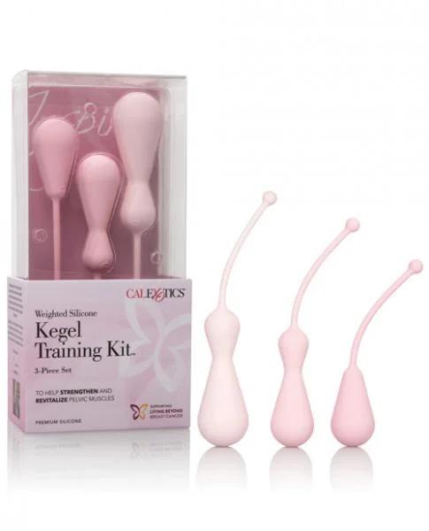Inspire Weighted Silicone Kegel Training 3 Piece Set