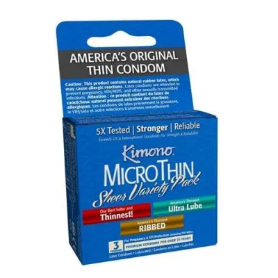 Kimono Microthin Sheer Variety Pack 3 Pack