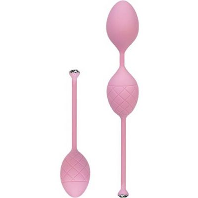 Frisky Pleasure Balls Pink 8 Inch