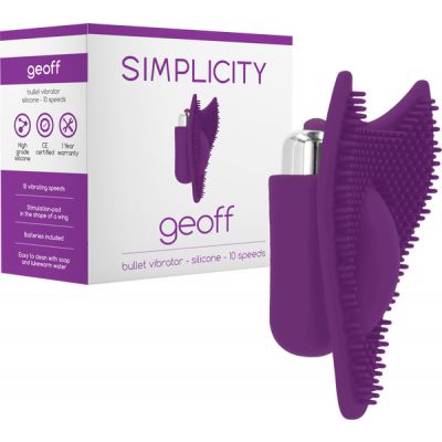 GEOFF Bullet Vibrator Purple