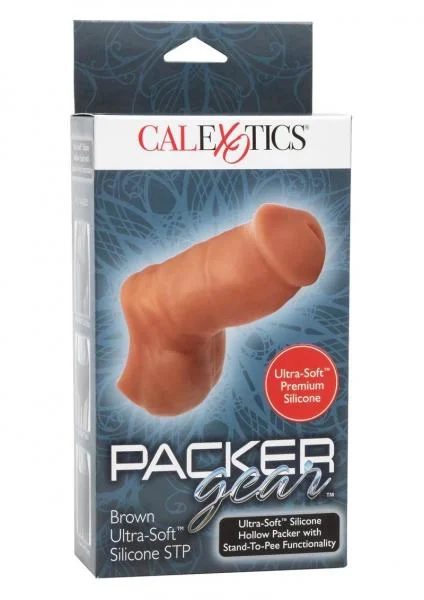 Packer Gear Ultra Soft Brown Stand To Pee Hollow Packer — image 7 of 8