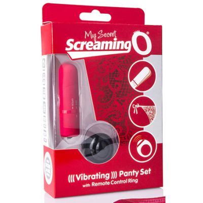 My Secret Screaming O Remote Control Panty Vibe Red Single