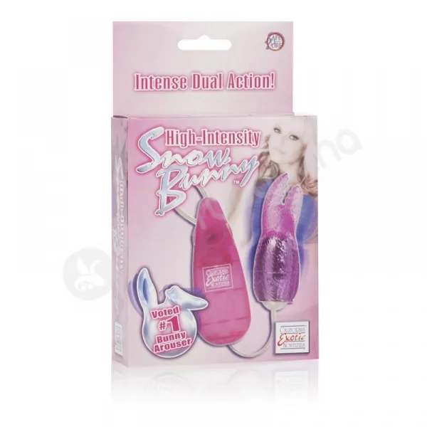 Hi-Intensity Pink Snow Bunny Bullet Vibrator