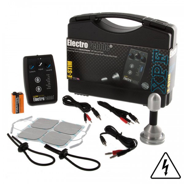 E-Stim Systems ElectroPebble XPF Electro Sex Kit