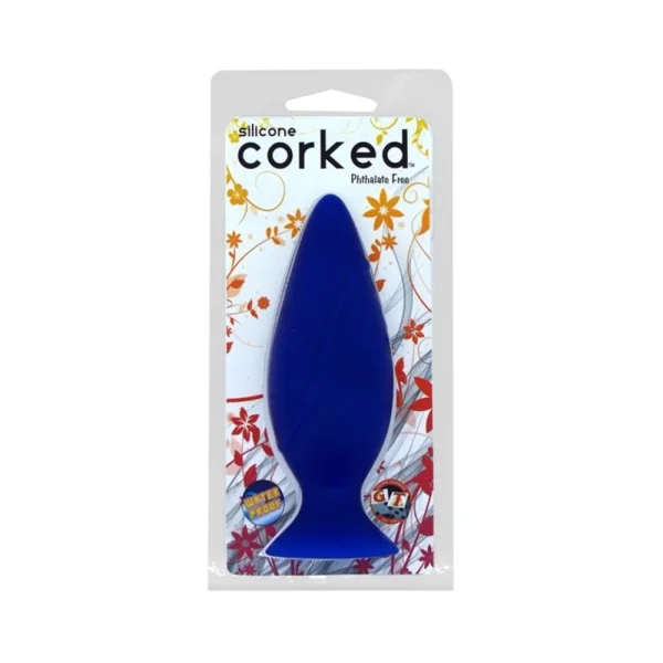 Corked Silicone Medium Butt Plug — image 7 of 8