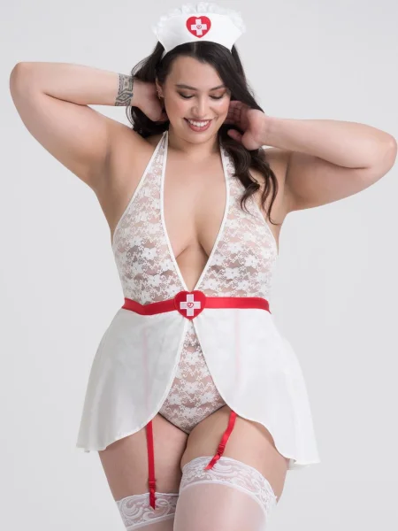 Lovehoney Fantasy Plus Size  Sweet Remedy Nurse Costume
