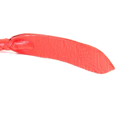 Red Leather Devil s Tail Whip