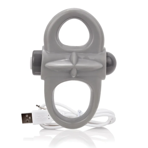 Charged Yoga Rechargeable Vibe Ring - Grey — image 16 of 21