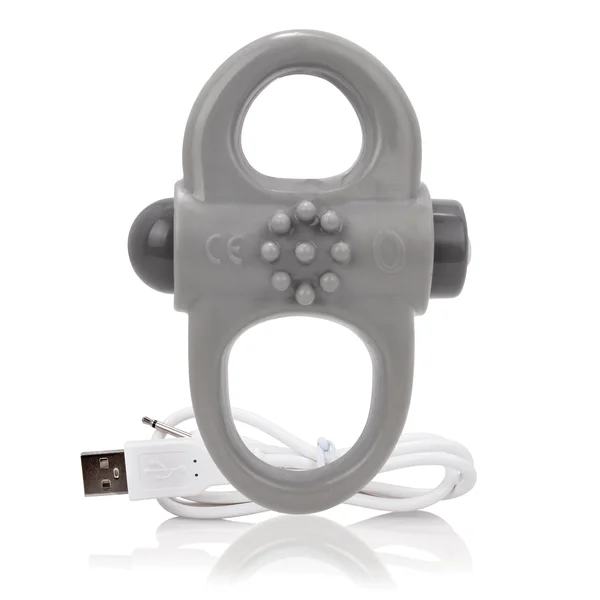 Charged Yoga Rechargeable Vibe Ring - Grey — image 15 of 21
