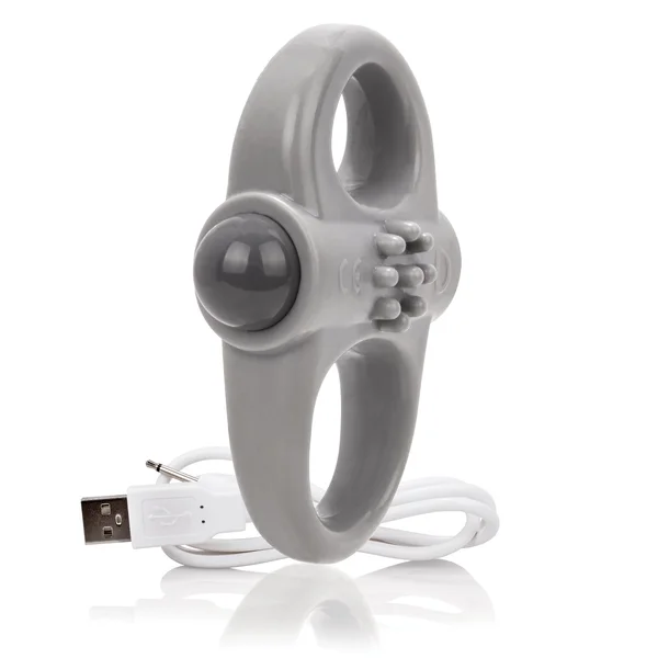 Charged Yoga Rechargeable Vibe Ring - Grey — image 19 of 21