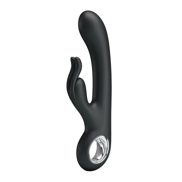 Pretty Love Carina 7 Function Rabbit Syle Vibrator - Black — image 6 of 8