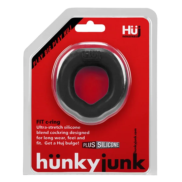 Hunkyjunk Fit Ergo C-Ring - Tar — image 7 of 10