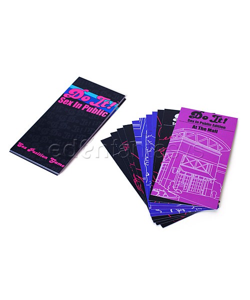 Do it sex in public card game