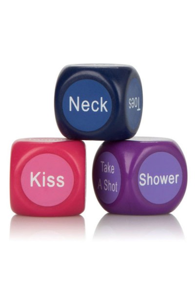 California Exotic Couple's Vibrating Egg, Dice & Arousal Gel Set (3 Pce)