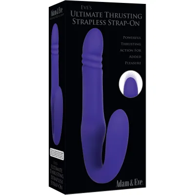 Thrusting Strapless Strap On