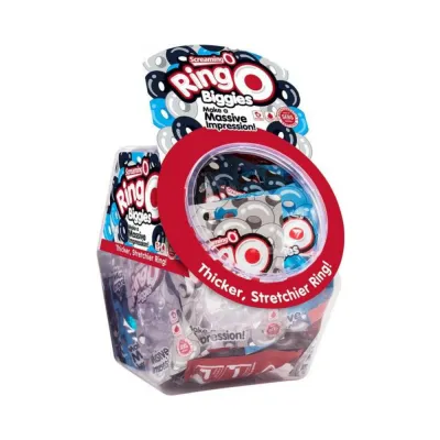 RingO Biggies Colossal Rings Assorted 36 Count Fishbowl