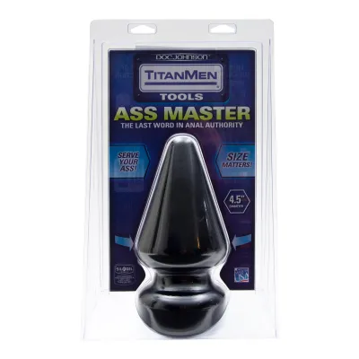 TitanMen 4 5 inch Ass Master Black