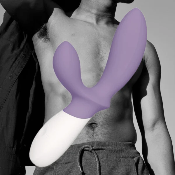 LELO LOKI WAVE 2 Rechargeable Waterproof Prostate Massager - Violet Dust