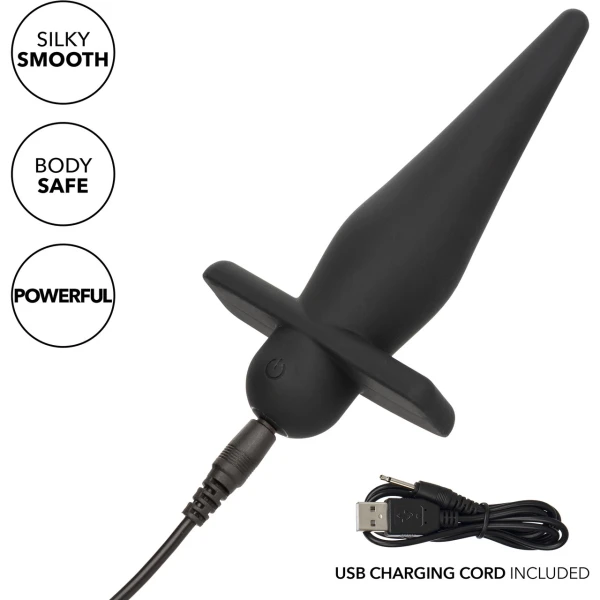 Rechargeable High Intensity Anal Probe in Black