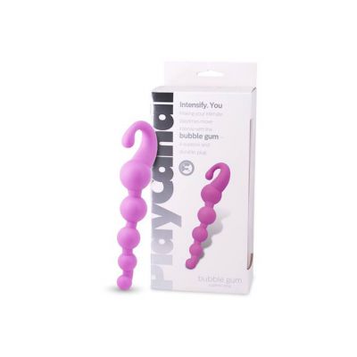 Bubble Gum Anal Beads Pink 6 5 Inch