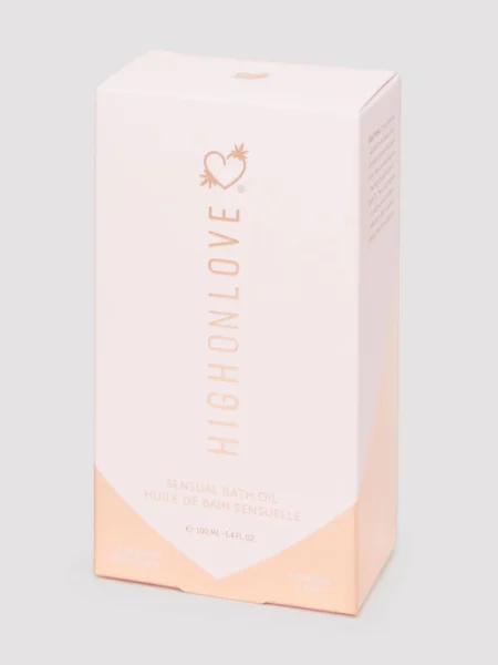 High On Love Lavender and Honey Sensual Bath Oil 100ml
