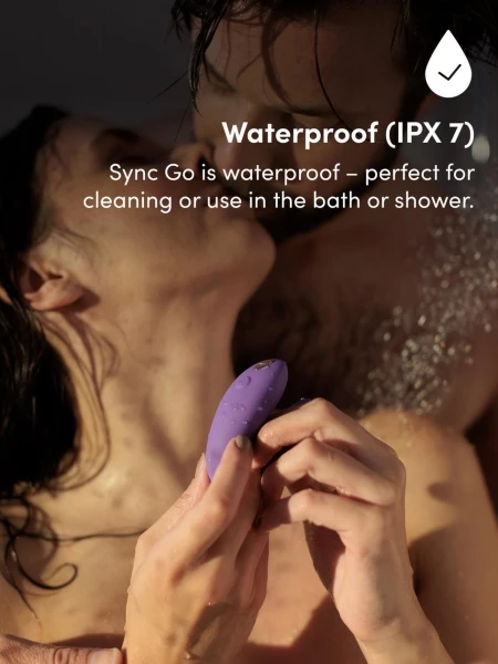 We-Vibe Sync Go App Controlled Rechargeable Clitoral and G-Spot Vibrator