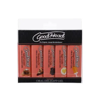 Goodhead Oral Delight Gel Desserts 5 Pack 1oz