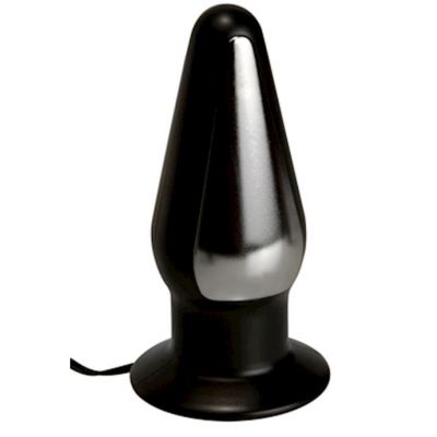 Zeus Electrosex Anal Plug Black 5 Inch