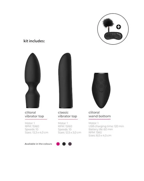 Pleasure Kit #4 - Black