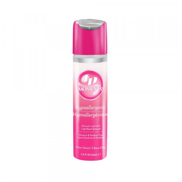 Id Moments Water Based Lubricant 2.2 Fl Oz Disc Cap Bottle