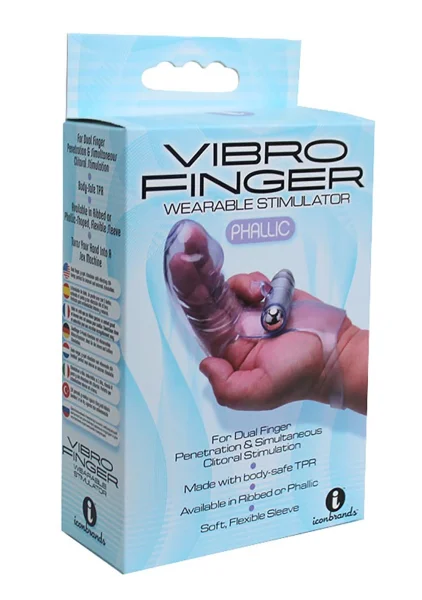 Vibro-Finger Wearable Stimuatlor - Phallic