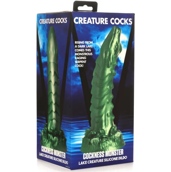 Creature Cocks - Cockness Monster Lake Creature Silicone Dildo